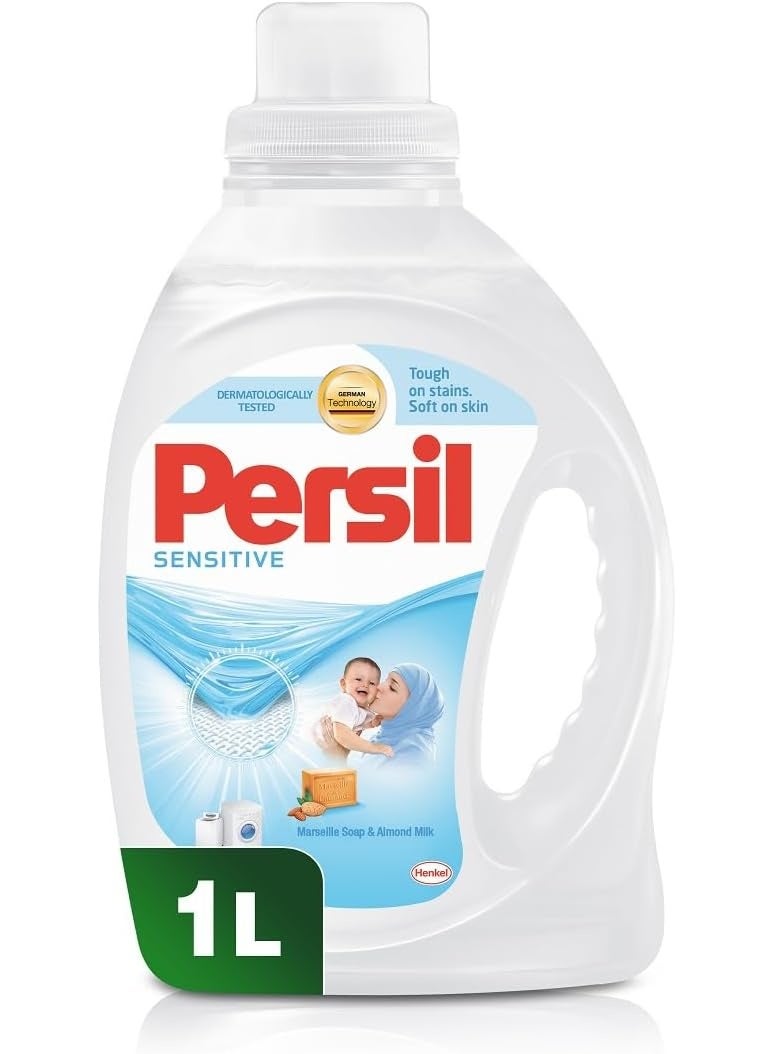 Persil Sensitive Baby Liquid Laundry Detergent Marseille Soap & Almond Oil 1L - Image 1